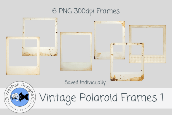 Download Vintage PNG Polaroid Frames 1 - Vintage Collection