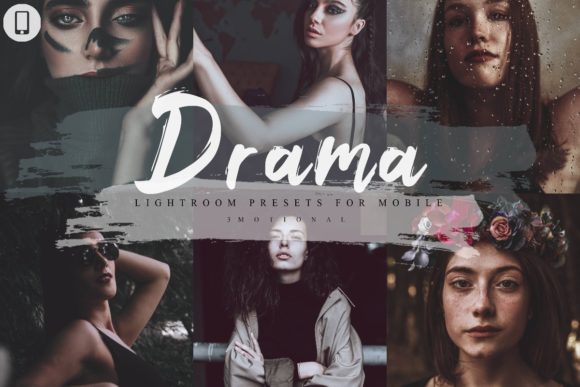 Download 14 Drama Mobile Lightroom Presets - Mobile lightroom presets Collection
