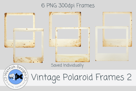 Download Vintage PNG Polaroid Frames 2 - Vintage Collection