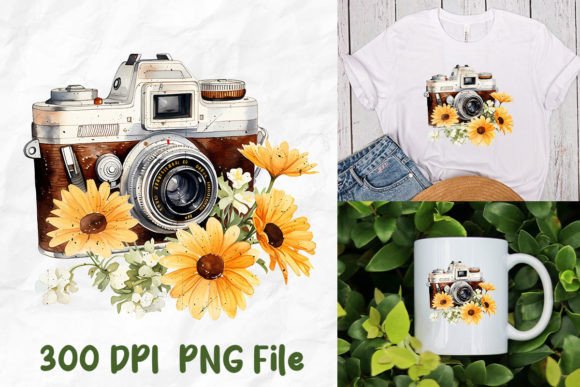 Download Retro Vintage Film Camera Daisy Flower - Vintage Collection