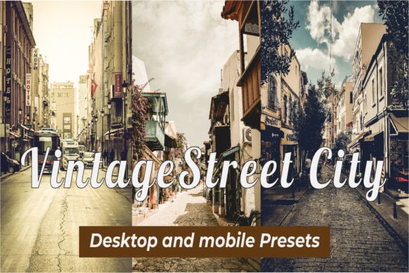 Download 8 Vintage Street City Lightroom Presets - Premium Resources