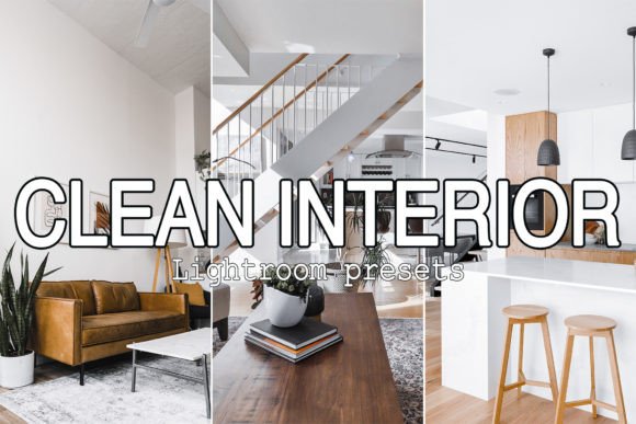 Download 8 Clean Interior Lightroom Presets - Interior Collection