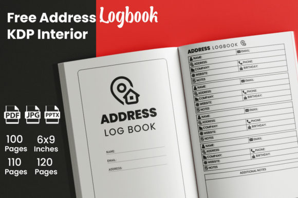 Download Free Address Log Book - KDP Interior - Interior Collection