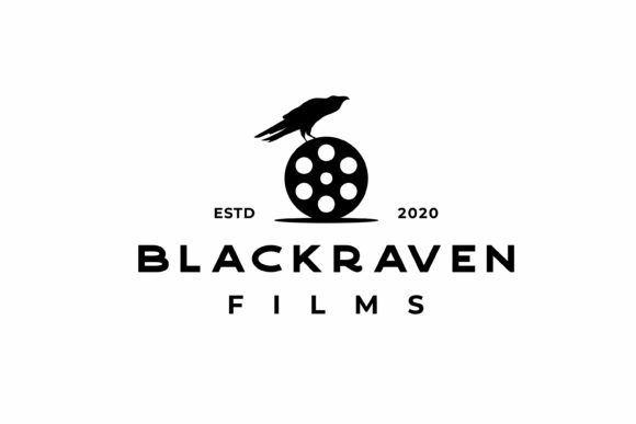 Download Vintage Film Roll with Crow Raven Logo - Vintage Collection